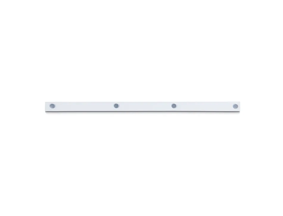 Bande metallique maul standard longueur 1m avec 4 aimants coloris blanc