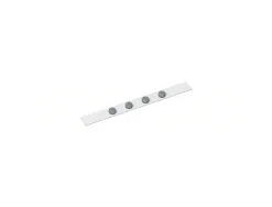 Bande metallique maul standard longueur 1m avec 4 aimants coloris blanc