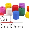 Bande papier crepon ignifuge clairefontaine 50mmx10m 10 unites coloris assortis