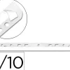 Bande perforée q-connect adhésive 295mm classement documents a4 210x297mm sachet 10 unités