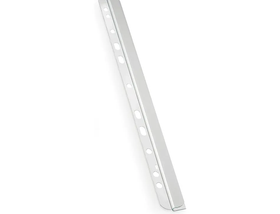 Bande perforée q-connect auto-adhésive a4 210x297mm a5 148x210mm 120 microns sachet 50 unités