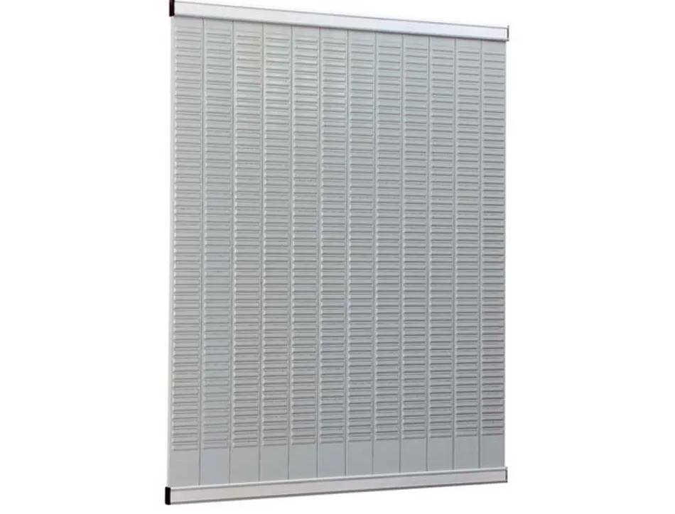 Bande planning nobo métal fiche indice 2 54 fentes adaptée carte t capacité 54 cartes format 96x6,4cm coloris gris