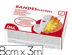 Bande plâtrée das 8cmx3m boîte 20 unités