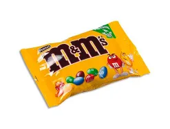 Barre m&m's cacahuetes sachet 45g