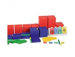 Base 10 wissner base 10 set ecole compter de 1 a 10 000 activites de manipulation 100 cubes 50 barres 30 plaques