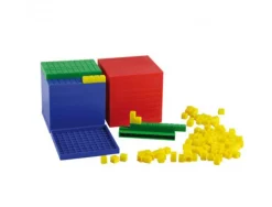 Base 10 wissner systeme decimal decomposition du nombre jusqu a 1000 travail en groupe 100 cubes jaunes