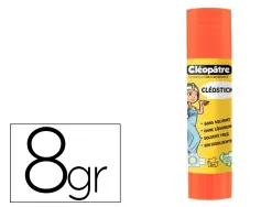 Baton de colle cleobio'stick 8 gr 90% matiere vegetale et 90% plastique recycle
