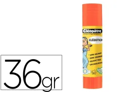 Baton de colle cleobio'stick 36 gr 90% matiere vegetale et 90% plastique recycle