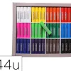 Baton gouache stick'color solide tous supports coloris vifs assortis schoolpack 144 unites