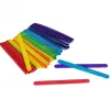 Batonnet bois plat ocolor 11.4cm coloris assortis lot de 600