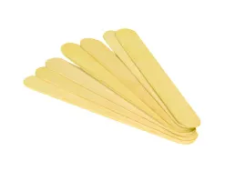 Batonnet bois plat ocolor 15.5cm coloris naturel lot de 100