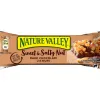 Bbarre de cereales nature valley sweet & salty chocolat noir et noix 30g