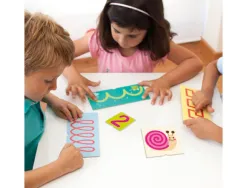 Besoins specifiques materiels pedagogiques akros fiches tactiles sur les numeros et pre ecriture 23 fiches