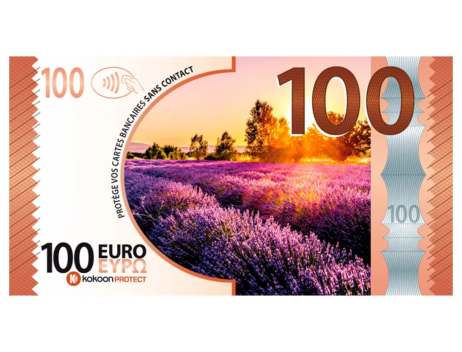 Billet protection banknote fra