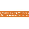 Billographe minerva nº31 trace miners decors plastique coloris orange