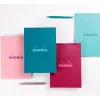 Bloc agrafe rhodia couleurs n 13 a6 10,5x14,8cm 5x5 80 feuillets microperfores couvertures assorties
