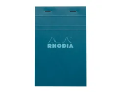 Bloc agrafe rhodia couleurs n 14 11x17cm 5x5 80 feuillets microperfores couvertures assorties