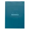 Bloc agrafe rhodia couleurs n 18 a4 21x29,7cm 5x5 80 feuillets microperfores couvertures assorties