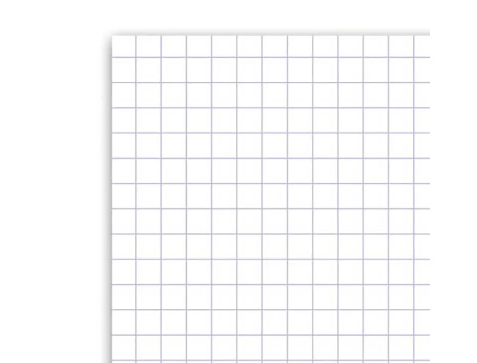 Bloc bureau rhodia a4+ papier vélin surfin couverture enduite enveloppante 210x320mm 80f détachables 80g 5x5mm orange