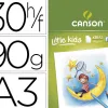 Bloc canson mes premiers dessins a3 297x420mm paquet 30f