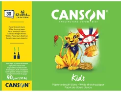 Bloc canson mes premiers dessins a2 420x590mm paquet 30 feuilles