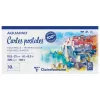 Bloc clairefontaine aquapad cartes postales 105x210mm 10 feuilles 300g verso pre-imprime