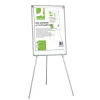 Bloc conférence q-connect 63.5x83cm repositionnable bande supérieure adhésive 30f papier 70g/m2