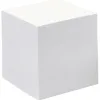 Bloc cube quo vadis papier encollé 90x90mm 700f 80g coloris blanc 050