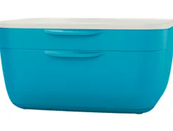 Bloc de classement leitz cosy polystyrene. coloris bleu. dimensions: 251 x 143 x 275mm