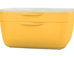 Bloc de classement leitz cosy polystyrene. coloris jaune. dimensions: 251 x 143 x 275mm