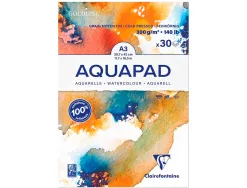 Bloc de papier dessin aquarelle goldline a3 300gr 30f
