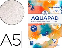 Bloc de papier dessin aquarelle goldline a5 300gr 70f