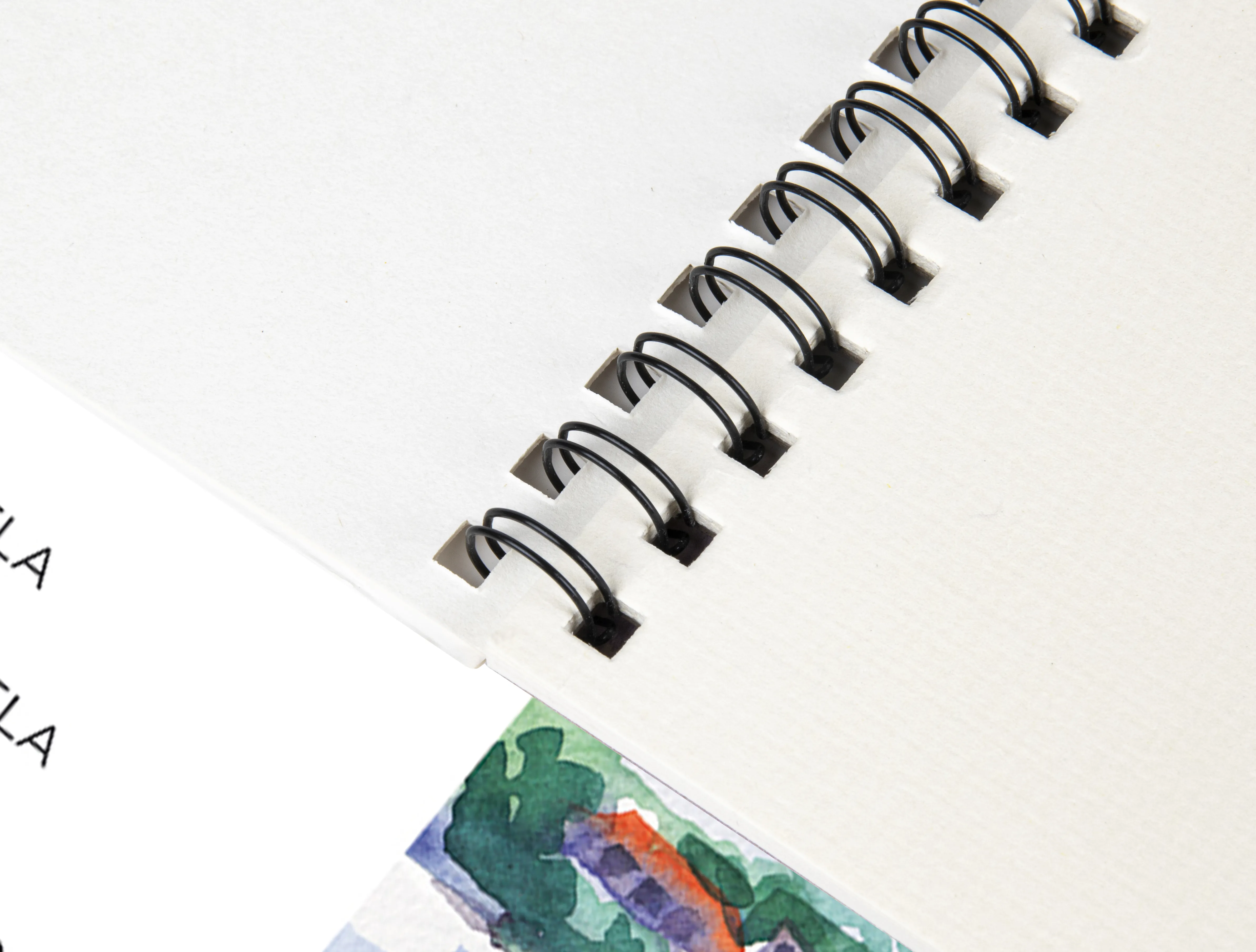 Bloc dessin liderpapel aquarelle spirale papier grain moyen lisse 300g/m2 format a3 420x297mm 10f