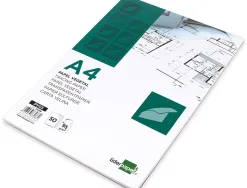Bloc dessin liderpapel papier calque haute transparence 95g/m2 a4 210x297mm 50f
