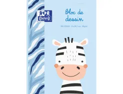 Bloc dessin oxford maternelle 210x297mm 100 pages uni