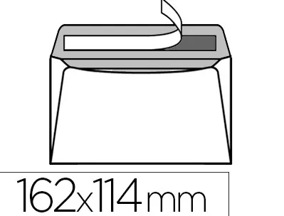 Bloc enveloppe précasée gpv détachable adhésive vélin blanc 90g c6 114x162mm fond gris bloc 50 unités