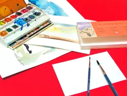 Bloc etival aquarelle clairefontaine a3 10f