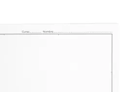 Bloc liderpapel papier dessin artistique spirale avec encadrement 180g/m2 format a3 460x325mm 20f