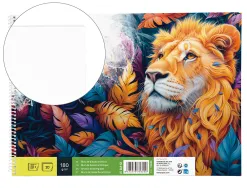 Bloc liderpapel papier dessin artistique spirale sans encadrement 180g/m2 format a4+ 230x325mm 20f