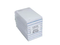 Bloc maître d'hôtel exacompta autocopiant numéroté 1/50 96x170mm 50 triplis