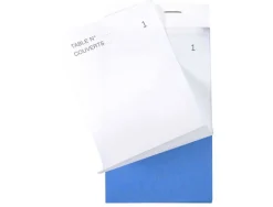 Bloc maître d'hôtel exacompta autocopiant numéroté 1/50 8x15cm 50 duplis blanc