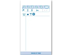 Bloc maître hôtel liderpapel papier autocopiant 85x150mm 50 triplis