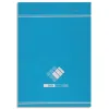 Bloc mémo conquerant sept couverture offset agrafé en tête a5 148x210mm 160 pages 60g 5x5mm