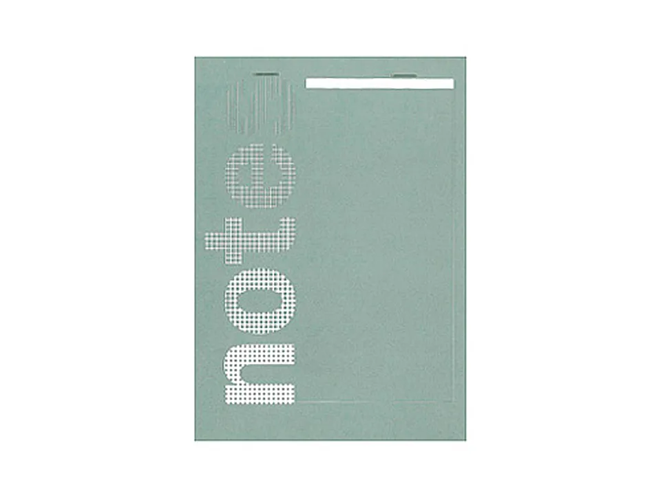 Bloc mémo conquerant sept couverture offset agrafé en tête a5 148x210mm 160 pages 60g 5x5mm