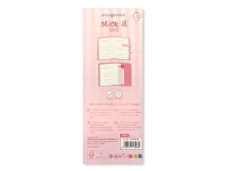 Bloc notes adhesives imaginovo marque pages lapin 120 feuilles 8x15x48 mm