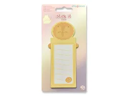 Bloc notes imaginovo adhesifs letter avec message au dos lion 20 feuilles 85x164 mm