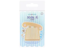 Bloc notes imaginovo adhesifs meow telephone 20 feuilles 70x70 mm
