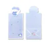 Bloc notes imaginovo adhesifs letter avec message au dos lapin bleu 20 feuilles 85x164 mm