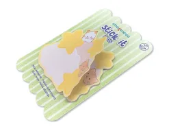 Bloc notes imaginovo adhesifs meow nuages 20 feuilles 70x70 mm