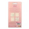 Bloc notes imaginovo adhesifs letter avec message au dos chat 20 feuilles 85x164 mm